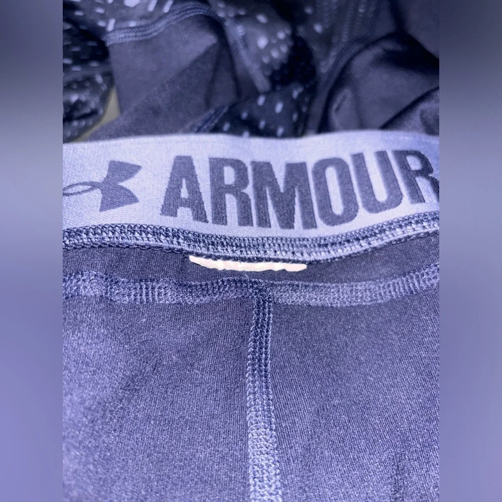 Under Armour‎ Heatgear Compression Ankle Legging Women L Workout Lifting Running